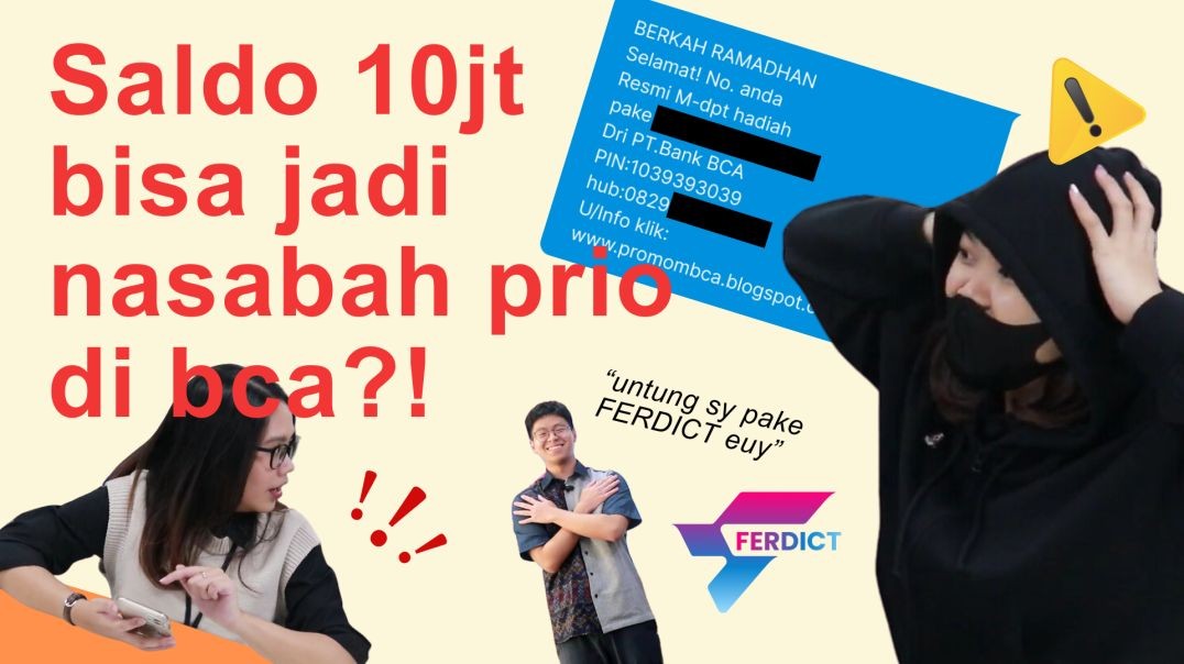 BIC 2024 - Mempermudah Proses Deteksi, Verifikasi, dan Klarifikasi Modus Penipuan Menggunakan Metode NLP & Computer Vision pada Fitur FERDICT melalui Halo BCA pada Tahun 2025