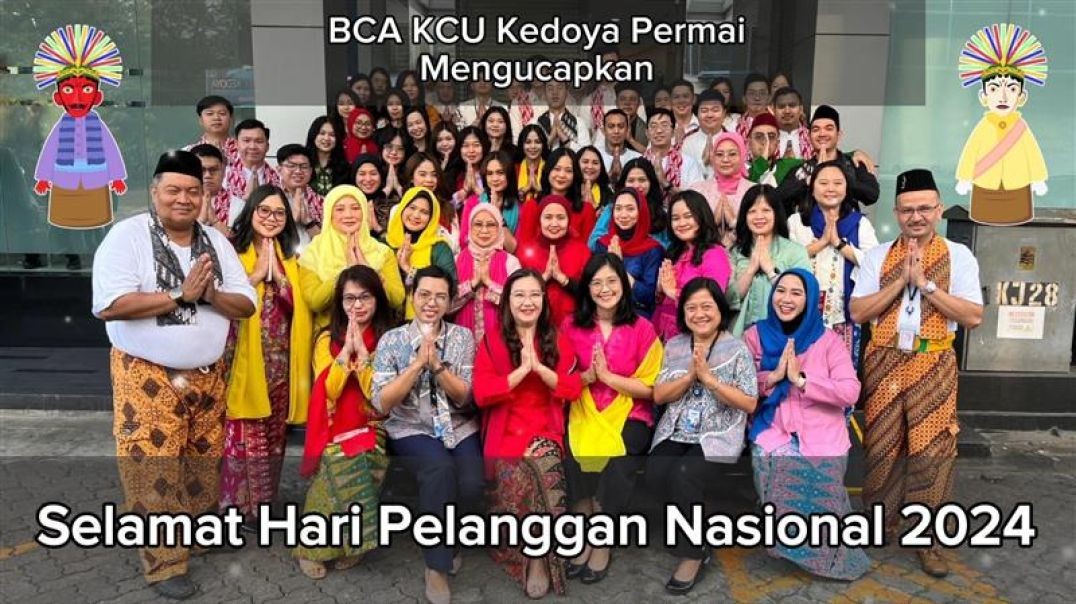 Hari Pelanggan Nasional 2024 di BCA KCU Kedoya Permai