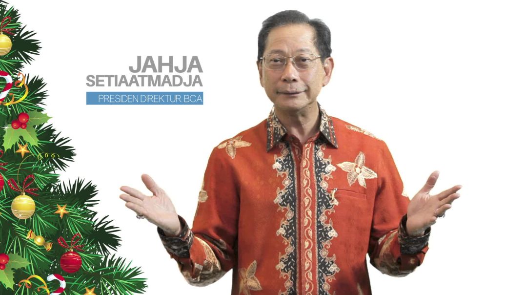Greeting Natal dan Tahun Baru 2017 Jahja Setiaatmadja, Presiden Direktur BCA