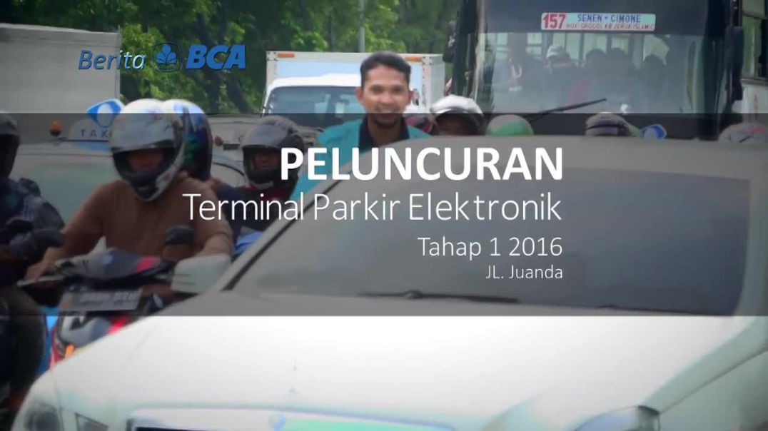 Peluncuran Terminal Parkir Elektronik (TPE) Tahap I th 2016