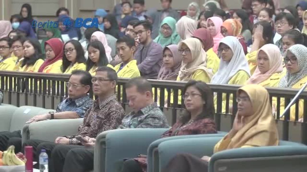 Penyerahan Beasiswa Bakti BCA dan Career Talk dengan Presiden Direktur BCA