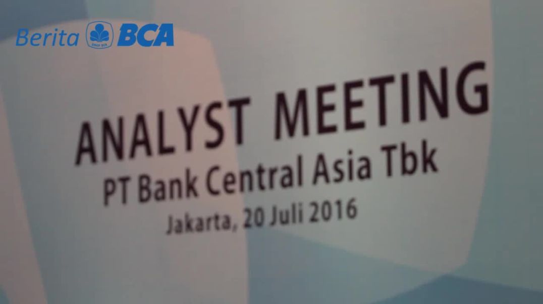 Paparan Kinerja BCA Semester 1 – 2016