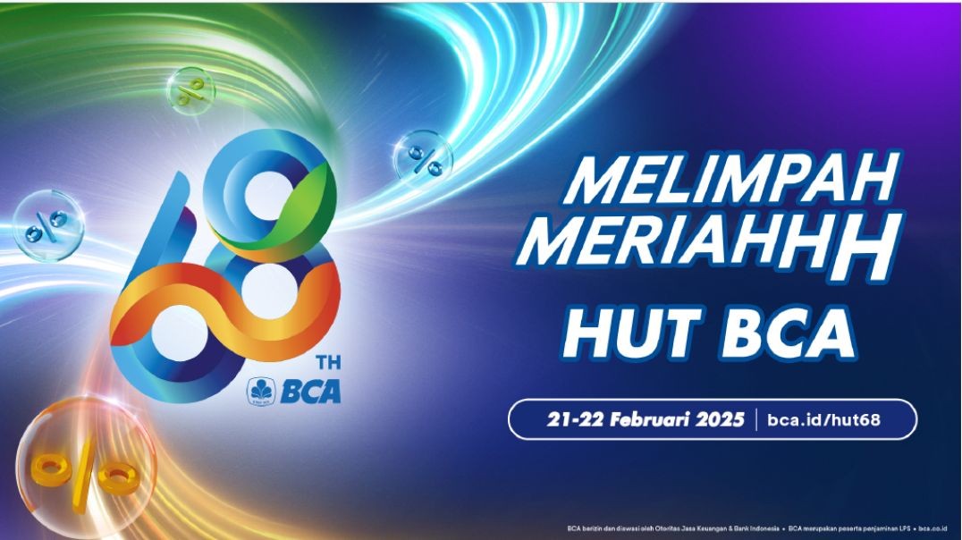 Redeem Reward di HUT Ke-68 BCA Nikmati Untungnya