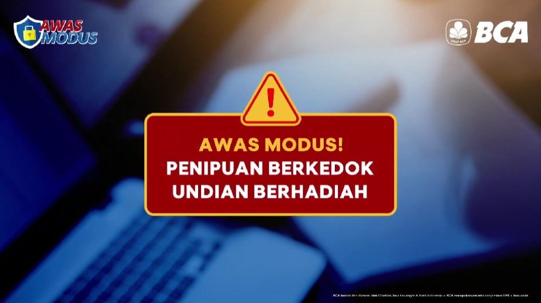 #AwasModus Penipuan Berkedok Undian Berhadiah