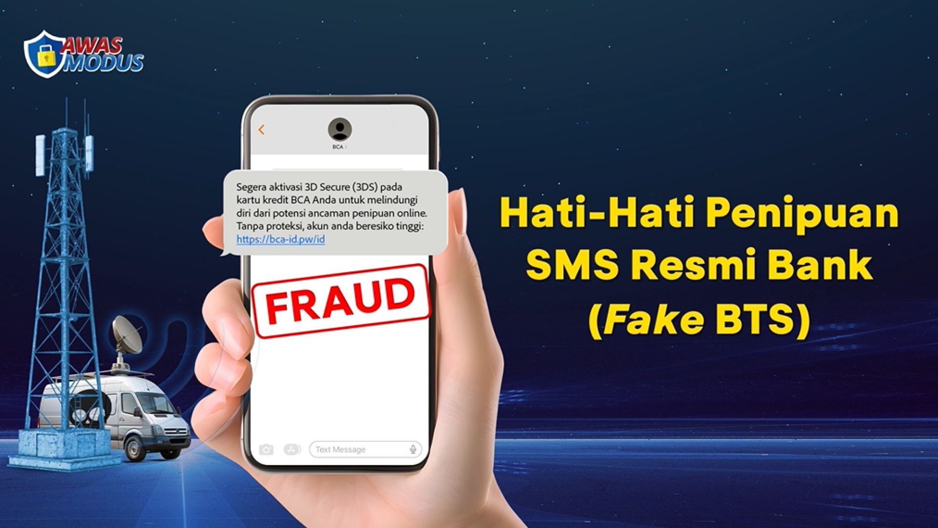 Hati-Hati Penipuan Nomor Resmi Bank (Fake BTS)