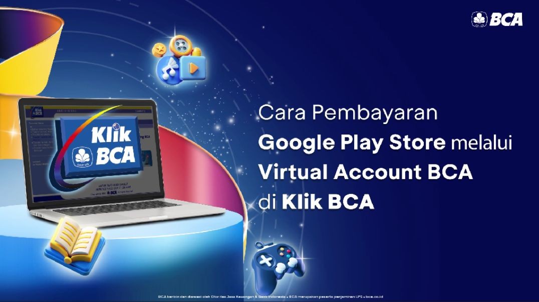 鈦i KlikBCA bisa bayar Item Google Play pake Virtual Account BCA