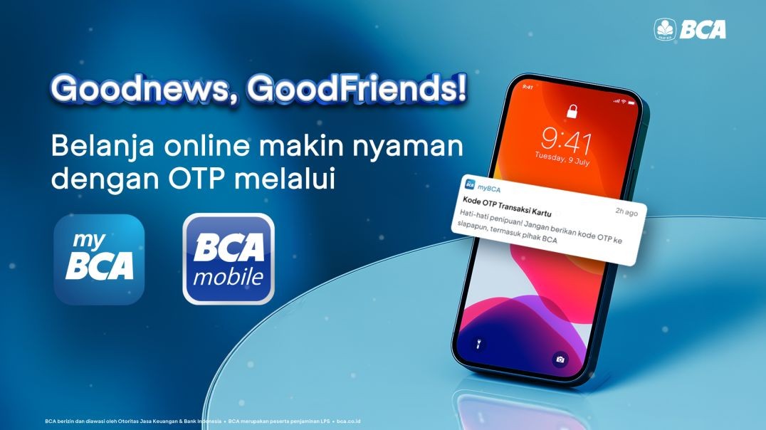Belanja Online Makin Nyaman dengan OTP di myBCA & BCA mobile!