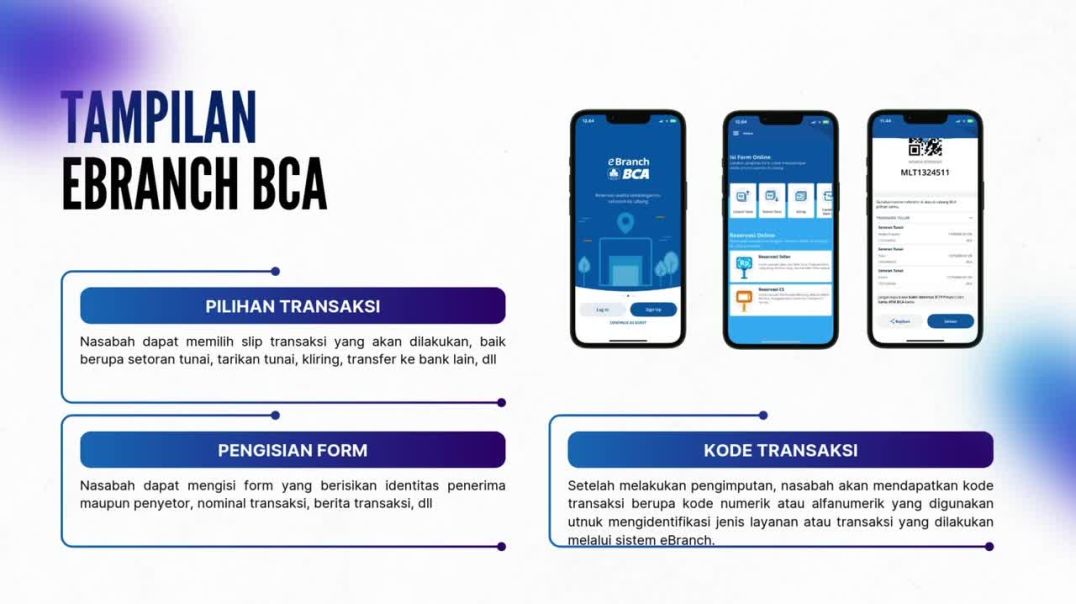 OPTIMALISASI  SETORAN TUNAI MULTITRANSAKSI DENGANTAMPILAN TOTAL NOMINAL OTOMATIS PADA EBRANCH BCA