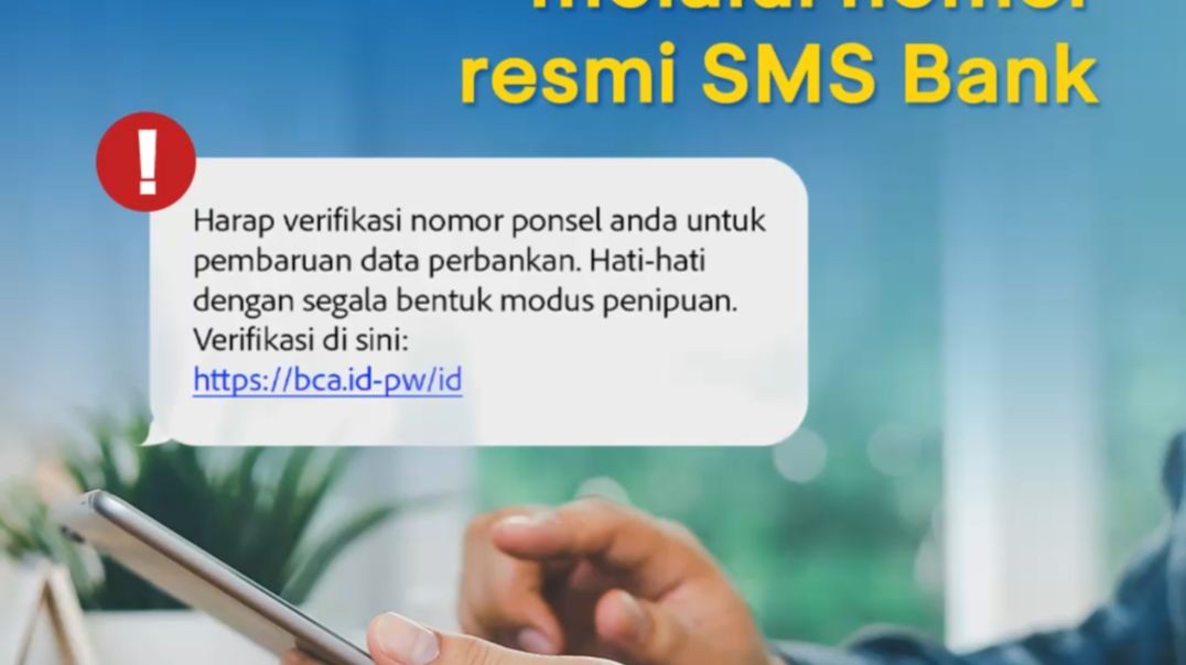 Awas Modus Penipuan Melalui Nomor Resmi SMS Bank